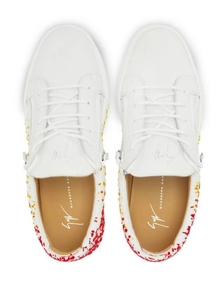 Giuseppe Zanotti,Shoes paint-splatter