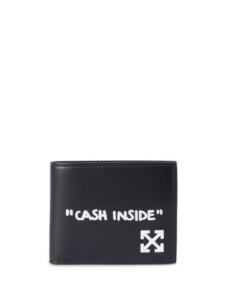 Off White Jitney Quote bi-fold wallet