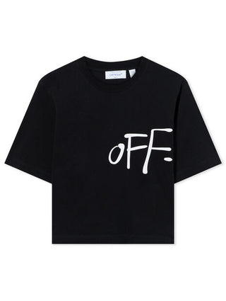 OFF WHITE Shared Logo Boxy T-Shirt
