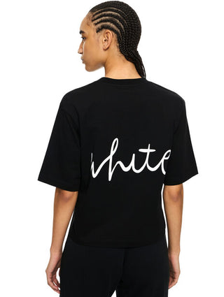 OFF WHITE Shared Logo Boxy T-Shirt