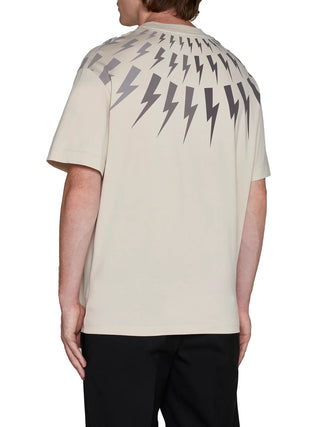 Neil Barrett Logo Printed Crewneck T-Shirt