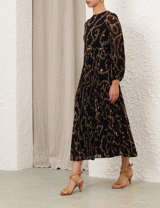 ZIMMERMANN Sunray Long Sleeve Dress