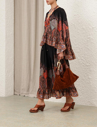 ZIMMERMANN  Rhiannon Ruffle Billow Blouse