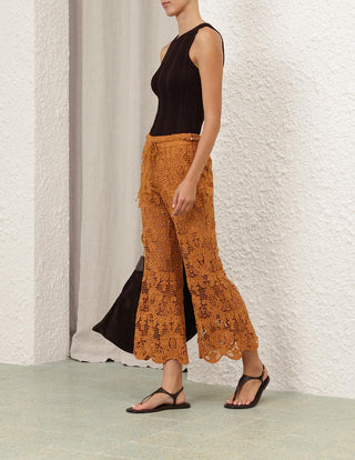 ZIMMERMANN Coco Lace Flare Pant
