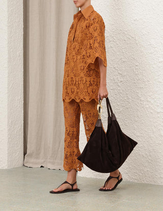 ZIMMERMANN Coco Lace Tunic Top