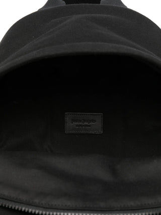 Palm Angels logo-embroidered backpack