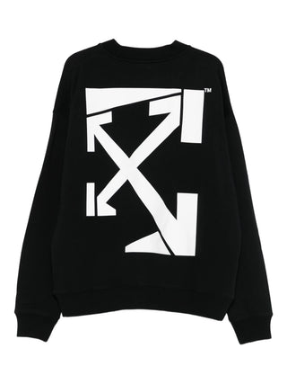 OFF WHITE RUN ARROW SKATE CREWNECK