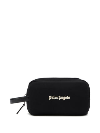 Palm Angels signature-logo pouch