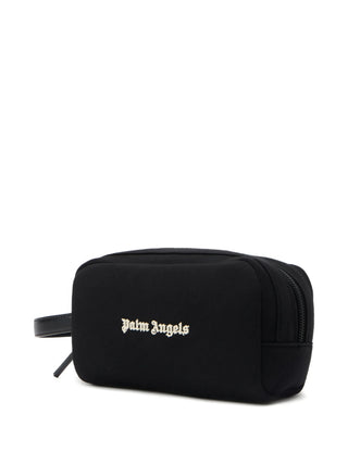 Palm Angels signature-logo pouch