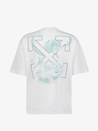 OFF WHITE logo-print T-shirt