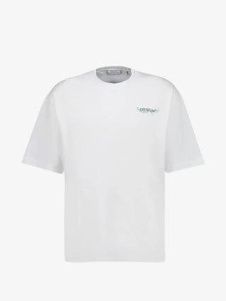 OFF WHITE logo-print T-shirt