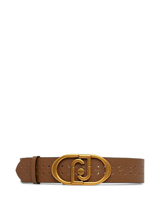 LIU JO Leather bustier belt