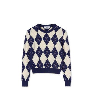 MSGM Blue Sweater