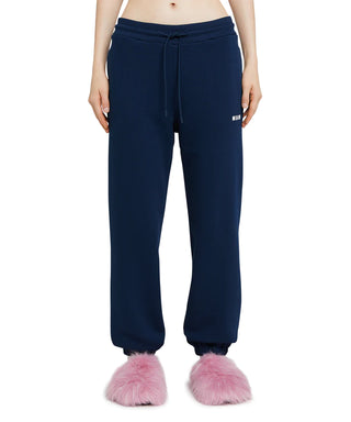 MSGM Track pants with high waist and drawstring