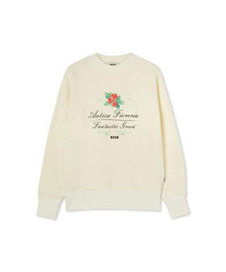 MSGM "Cable color-block Cashmere blend" crewneck sweater