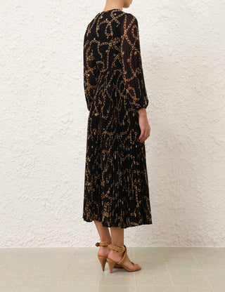 ZIMMERMANN Sunray Long Sleeve Dress