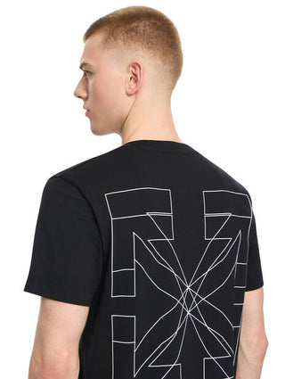 OFF WHITE Outline Double Arrow Slim T-shirt