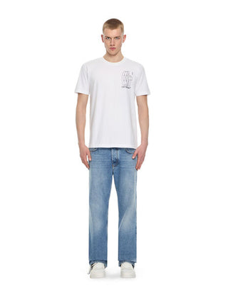 OFF WHITE Outline Double Arrow Slim T-shirt