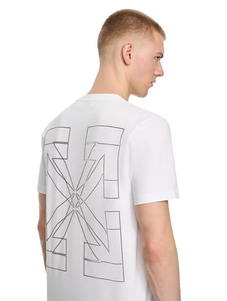 OFF WHITE Outline Double Arrow Slim T-shirt