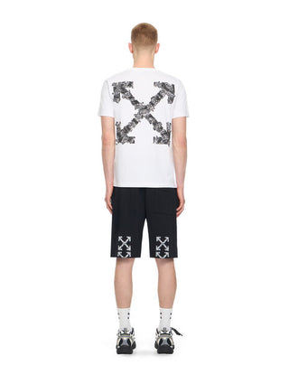 OFF WHITE Heraldic Arrow Skate Sweatshort