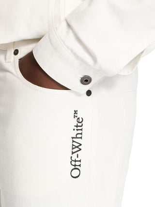 OFF WHITE Half Arrow Slim Relaxed Pants