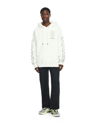 OFF WHITE Half Arrow Slim Relaxed Pants