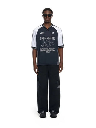OFF WHITE Script Garment-Dyed Cargo Pants