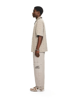 OFF WHITE OWR Jacquard Bowling Shirt