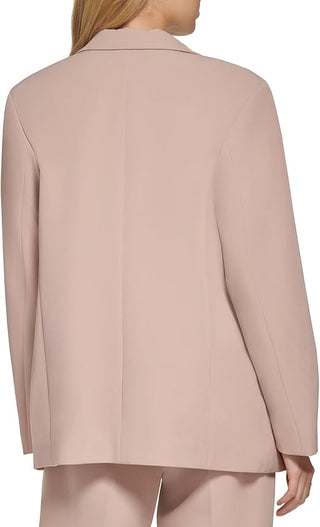 DKNY Two Button Peak Lapel Blazer