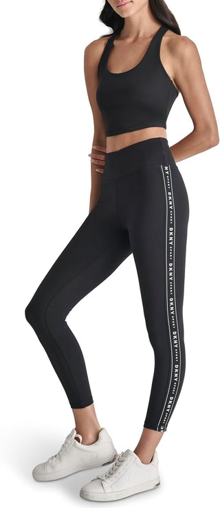 DKNY Logo Tape High Waisted