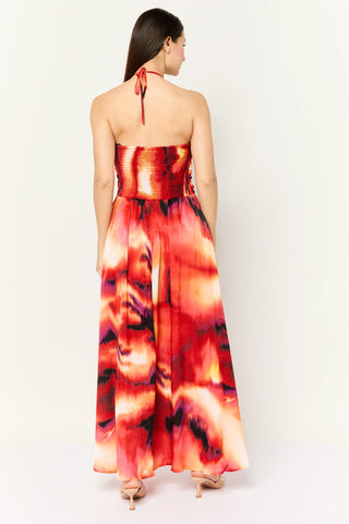 DKNY halter Neck Sleeveless Maxi Dress
