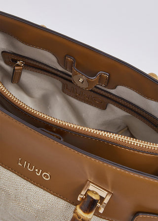 LIU JO Medium bag with charms
