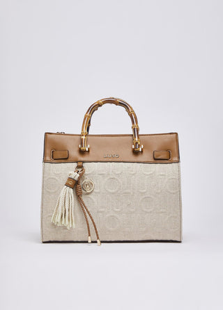 LIU JO Medium bag with charms