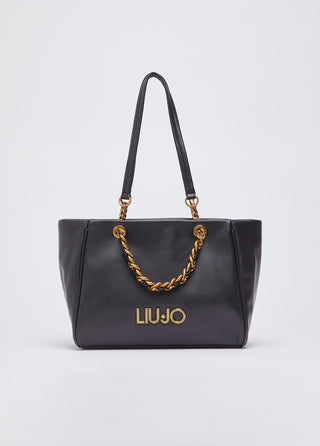Liu-Jo chain-strap tote bag