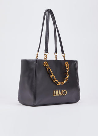 Liu-Jo chain-strap tote bag
