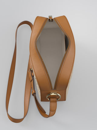 LIU JO Medium jute crossbody bag