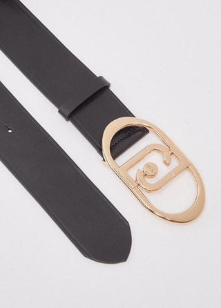 LIU JO Leather bustier belt