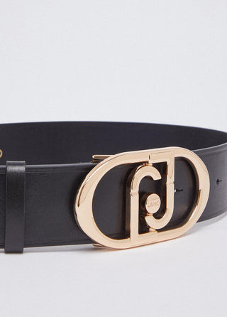 LIU JO Leather bustier belt