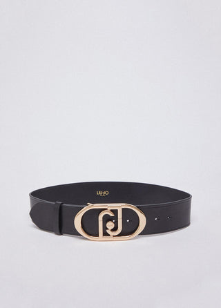 LIU JO Leather bustier belt
