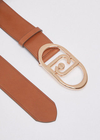 LIU JO Leather bustier belt