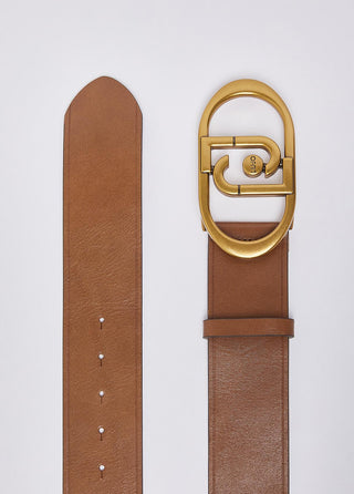 LIU JO Leather bustier belt