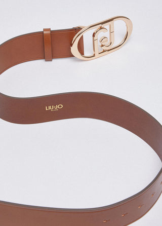 LIU JO Leather bustier belt