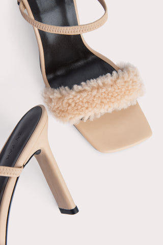 BY FAR  Shoes Ada Sable Shearling