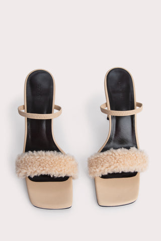 BY FAR  Shoes Ada Sable Shearling