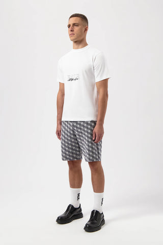 BALR Script T-Shirt Bright White