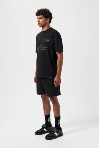 BALR Ping Box T-Shirt Jet Black