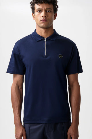 BALR Hex-Series Polo Space Navy