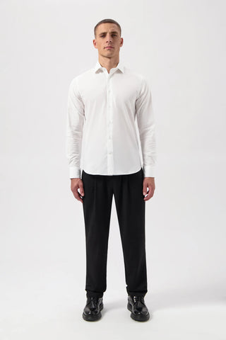BALR Hex-Series Slim Shirt Bright White