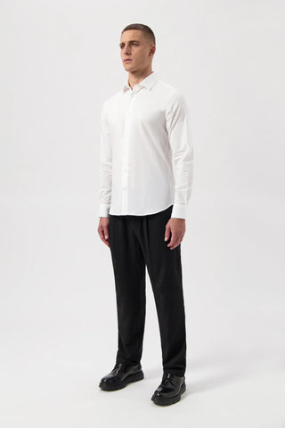 BALR Hex-Series Slim Shirt Bright White