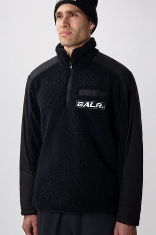 BALR The Club Regular Fit Teddy Half Zip